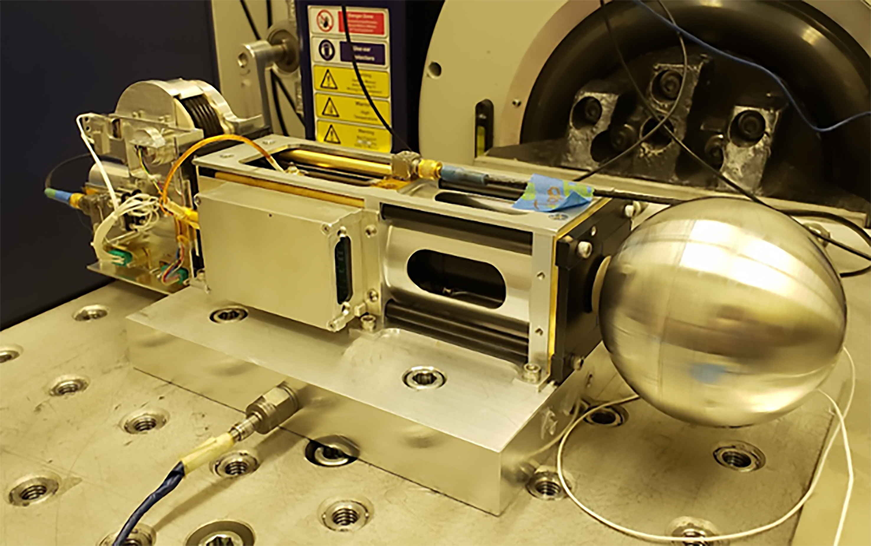 A photo of a completed EFI instrument. Each TRACERS spacecraft will have 4 of these instruments to measure the electric field.